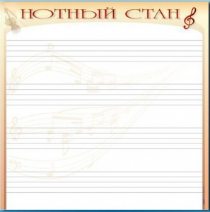 Доска магнитно-маркерная "Нотный стан" - fgospostavki.ru - Ижевск
