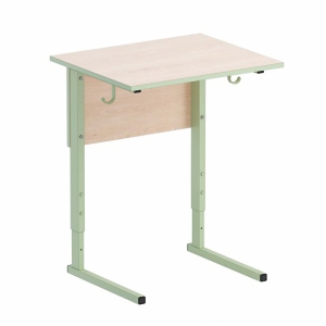 Стол ученический регулируемый (одноместный) на прямоугольной трубе - fgospostavki.ru - Ижевск