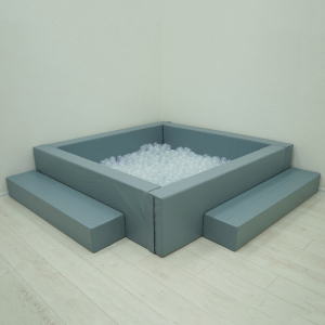 Сухой бассейн с шариками и RGB-подсветкой 140х140 см - fgospostavki.ru - Ижевск
