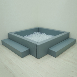 Сухой бассейн с шариками и RGB-подсветкой 190х190 см - fgospostavki.ru - Ижевск