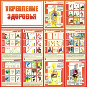 Стенд "Укрепление здоровья" - fgospostavki.ru - Ижевск