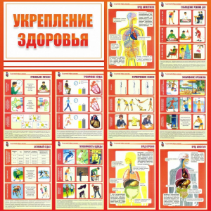 Стенд "Укрепление здоровья" - fgospostavki.ru - Ижевск