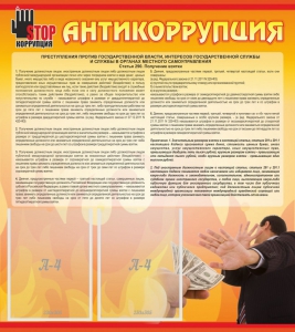 Стенд "Антикоррупция" - fgospostavki.ru - Ижевск