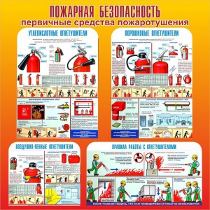 Стенд "Пожарная безопасность" Вариант 2 - fgospostavki.ru - Ижевск