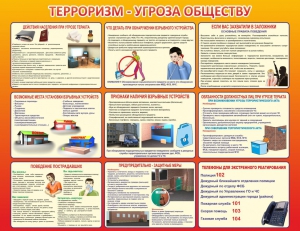 Стенд "Терроризм - угроза обществу" - fgospostavki.ru - Ижевск