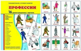 Демонстрационные карточки "Профессии" - fgospostavki.ru - Ижевск