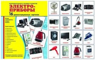 Демонстрационные карточки "Электроприборы" - fgospostavki.ru - Ижевск
