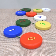 Игровой набор Цифры-шагайка - fgospostavki.ru - Ижевск