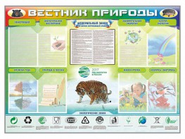 Стенд-уголок "Вестник природы" Вариант 1 - fgospostavki.ru - Ижевск