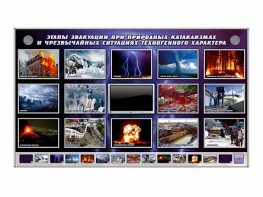 Многофункциональный интерактивный стенд-тренажер "Этапы эвакуации при природных катаклизмах и чрезвычайных ситуациях техногенного характера" - fgospostavki.ru - Ижевск