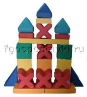 Мягкий модуль-конструктор "Башня" (21 элемент) - fgospostavki.ru - Ижевск