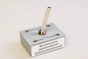 Выключатель двухполюсный (демонстрационный) - fgospostavki.ru - Ижевск
