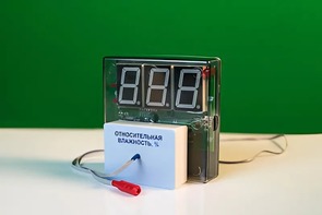 Датчик влажности воздуха с независимой индикацией (гигрометр демонстрационный) - fgospostavki.ru - Ижевск