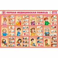 Стенд "Первая помощь" - fgospostavki.ru - Ижевск