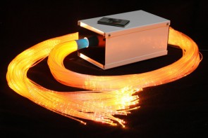 Пучок фибероптических волокон с боковым точечным свечением «Звёздный дождь» 150х2 м в комплекте с источником света - fgospostavki.ru - Ижевск