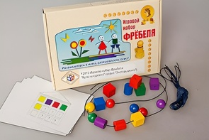 Игровой набор Фребеля "Бусы-шнуровка" (серия "Эксперимент") - fgospostavki.ru - Ижевск