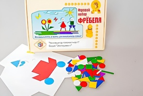 Игровой набор Фребеля "Конструктор плоскостной-1" (Серия "Эксперимент") - fgospostavki.ru - Ижевск