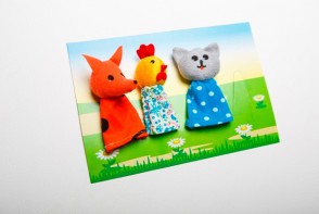 Пальчиковый театр "Кот, петух и лиса" - fgospostavki.ru - Ижевск