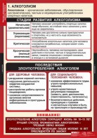 Комплект таблиц. ОБЖ. Факторы, разрушающие здоровье человека. - fgospostavki.ru - Ижевск