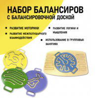 Набор балансиров с балансировочной доской - fgospostavki.ru - Ижевск