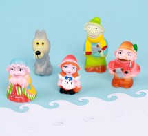 Набор резиновых игрушек «Красная шапочка» - fgospostavki.ru - Ижевск