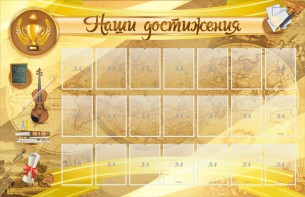 Стенд "Наши достижения" Вариант 5 - fgospostavki.ru - Ижевск