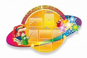 Стенд "Школьная галактика" резной стенд - fgospostavki.ru - Ижевск