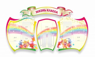 Стенд "Жизнь класса" Вариант 3 - fgospostavki.ru - Ижевск