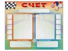 Стенд-табло маркерное для спортзалов - fgospostavki.ru - Ижевск