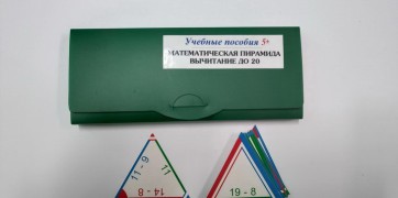 Математическая пирамида «Вычитание до 20» - fgospostavki.ru - Ижевск