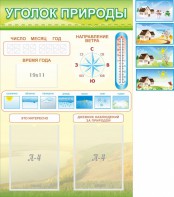 Стенд "Уголок природы" Вариант 2 - fgospostavki.ru - Ижевск