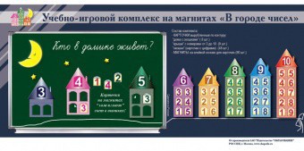 "В городе чисел". Для лучшего понимания и запоминания состава чисел первого десятка - fgospostavki.ru - Ижевск