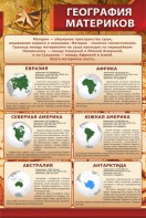 Стенд "География материков" - fgospostavki.ru - Ижевск