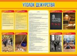 Стенд "Уголок дежурства" - fgospostavki.ru - Ижевск