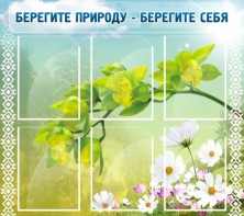 Стенд "Берегите природу - берегите себя" - fgospostavki.ru - Ижевск
