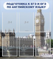 Стенд "Подготовка к ЕГЭ и ОГЭ по английскому языку" Вариант 1 - fgospostavki.ru - Ижевск