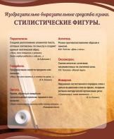 Стенд "Стилистические фигуры" Вариант 2 - fgospostavki.ru - Ижевск