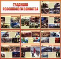 Стенд "Традиции Российского воинства" - fgospostavki.ru - Ижевск
