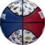 Мяч баскетбольный Wilson NBA All Team (размер 7, резина, тренировочный) - fgospostavki.ru - Ижевск